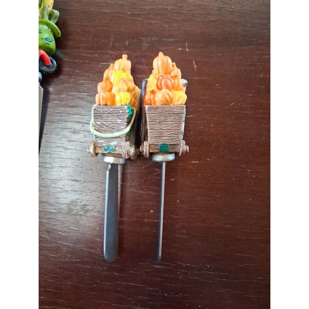 Set Of 4 Halloween/Fall Butter/Cheese Spreaders